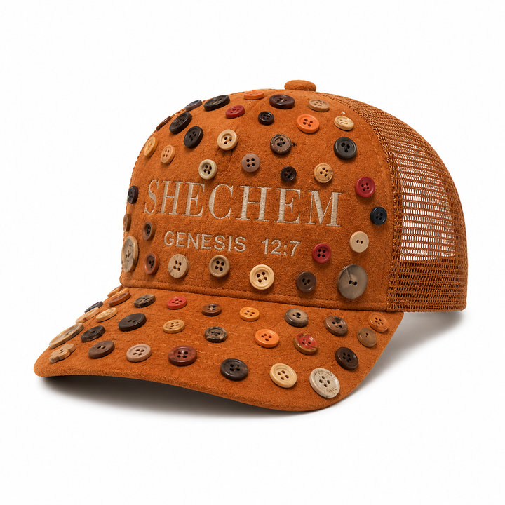Translation missing: en.Button No. 04 - Velour Burnt Orange